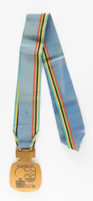 Lot #4076 Sapporo 1972 Winter Olympic Bronze Winner's Medal for Ice Hockey - Image 2