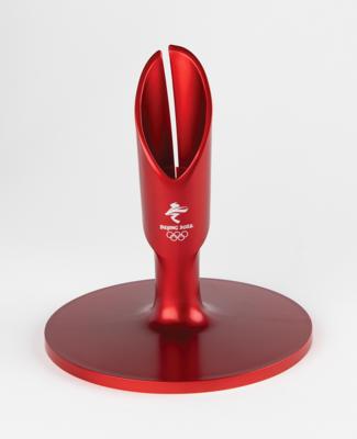 Lot #4041 Beijing 2022 Winter Olympics Torch Base