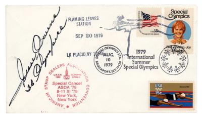 Lot #4325 Jesse Owens Signed Commemorative Cover