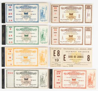 Lot #4304 Los Angeles 1932 Summer Olympics Ticket