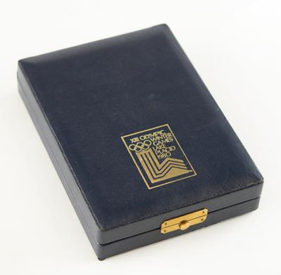 Lot #4081 Lake Placid 1980 Winter Olympics Gold Winner's Medal for Pairs Figure Skating - Image 7