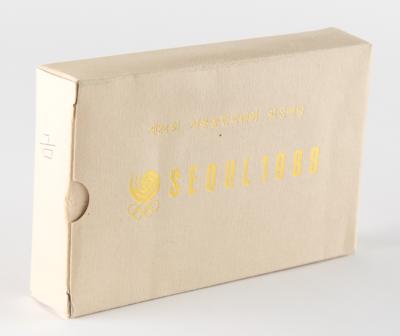 Lot #4085 Seoul 1988 Summer Olympics Gold Winner's Medal - Unawarded - Image 7