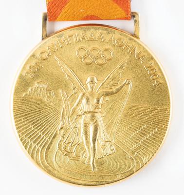 Lot #4093 Athens 2004 Summer Olympics Gold Winner's Medal for Boxing - Image 3