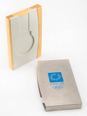 Lot #4093 Athens 2004 Summer Olympics Gold Winner's Medal for Boxing - Image 9