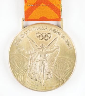 Lot #4094 Athens 2004 Summer Olympics Silver Winner's Medal - Image 3