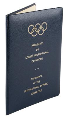 Lot #4394 IOC President Stamp Set - From the Collection of IOC Member James Worrall - Image 2