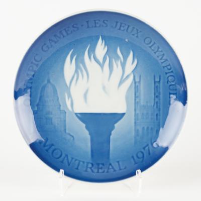 Lot #4384 Olympic Commemorative Plates (4) - From the Collection of IOC Member James Worrall - Image 5