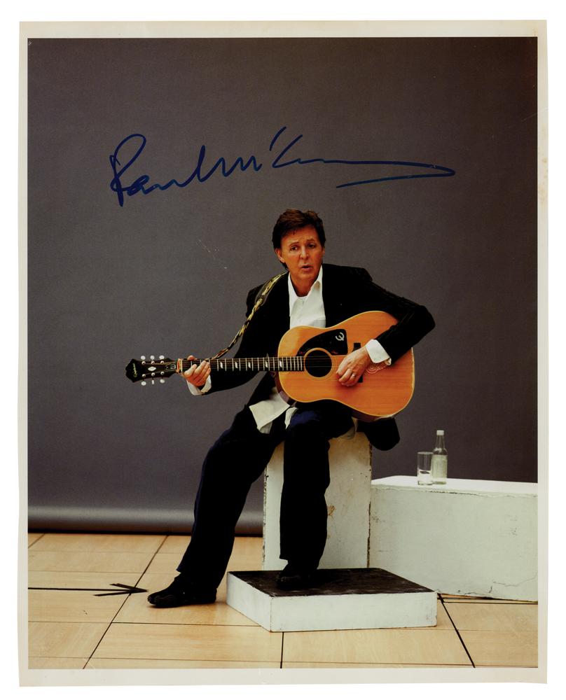 Beatles: Paul McCartney Signed Photograph | RR Auction