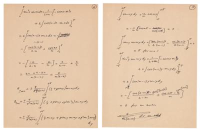 Lot #311 Hans Hosenthien Archive of Handwritten Papers - Image 2