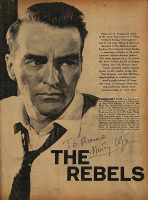 Lot #530 Actors and Actresses (185+) Signed Book with Hepburn, Clift, Garland, and More - Image 4