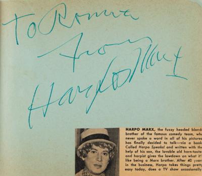 Lot #551 Hollywood Autograph Collection of (6,500+): Massive collection of 6,500+ Hollywood autographs, highlighted by Hitchcock, McQueen, Hepburn, Wayne, Sinatra, Garland, and thousands more! - Image 14