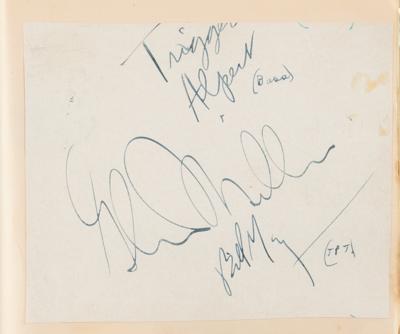 Lot #551 Hollywood Autograph Collection of (6,500+): Massive collection of 6,500+ Hollywood autographs, highlighted by Hitchcock, McQueen, Hepburn, Wayne, Sinatra, Garland, and thousands more! - Image 15