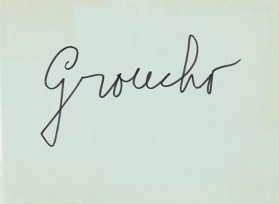Lot #551 Hollywood Autograph Collection of (6,500+): Massive collection of 6,500+ Hollywood autographs, highlighted by Hitchcock, McQueen, Hepburn, Wayne, Sinatra, Garland, and thousands more! - Image 18