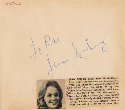 Lot #551 Hollywood Autograph Collection of (6,500+): Massive collection of 6,500+ Hollywood autographs, highlighted by Hitchcock, McQueen, Hepburn, Wayne, Sinatra, Garland, and thousands more! - Image 20