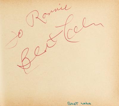 Lot #551 Hollywood Autograph Collection of (6,500+): Massive collection of 6,500+ Hollywood autographs, highlighted by Hitchcock, McQueen, Hepburn, Wayne, Sinatra, Garland, and thousands more! - Image 27