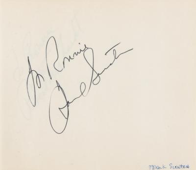 Lot #551 Hollywood Autograph Collection of (6,500+): Massive collection of 6,500+ Hollywood autographs, highlighted by Hitchcock, McQueen, Hepburn, Wayne, Sinatra, Garland, and thousands more! - Image 2