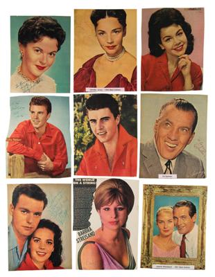 Lot #551 Hollywood Autograph Collection of (6,500+): Massive collection of 6,500+ Hollywood autographs, highlighted by Hitchcock, McQueen, Hepburn, Wayne, Sinatra, Garland, and thousands more! - Image 38