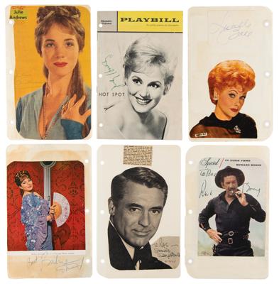 Lot #551 Hollywood Autograph Collection of (6,500+): Massive collection of 6,500+ Hollywood autographs, highlighted by Hitchcock, McQueen, Hepburn, Wayne, Sinatra, Garland, and thousands more! - Image 40