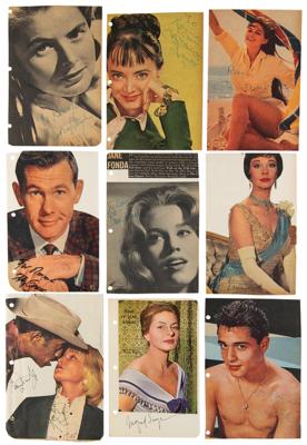 Lot #551 Hollywood Autograph Collection of (6,500+): Massive collection of 6,500+ Hollywood autographs, highlighted by Hitchcock, McQueen, Hepburn, Wayne, Sinatra, Garland, and thousands more! - Image 42