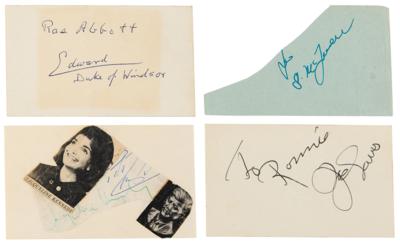 Lot #551 Hollywood Autograph Collection of (6,500+): Massive collection of 6,500+ Hollywood autographs, highlighted by Hitchcock, McQueen, Hepburn, Wayne, Sinatra, Garland, and thousands more! - Image 44