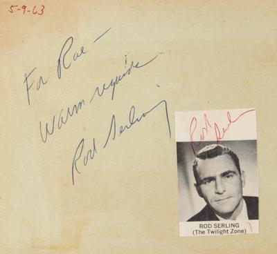 Lot #551 Hollywood Autograph Collection of (6,500+): Massive collection of 6,500+ Hollywood autographs, highlighted by Hitchcock, McQueen, Hepburn, Wayne, Sinatra, Garland, and thousands more! - Image 8