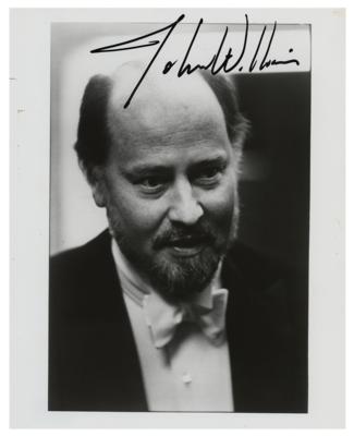 Lot #489 John Williams Signed Photograph - Image 1
