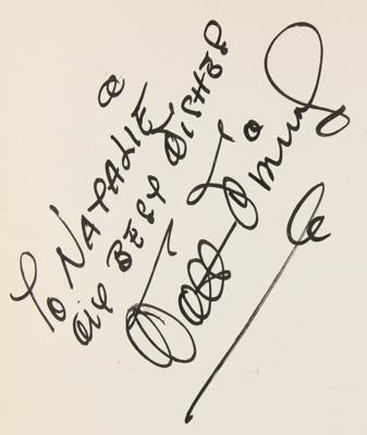 Lot #371 Walt Disney Signed Book - The Art of Animation - Image 2