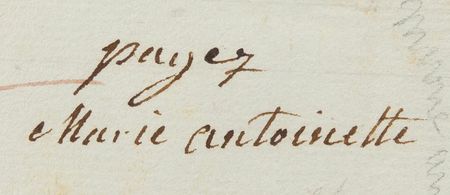 Lot #108 Marie Antoinette Document Signed (1783) - Image 2