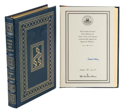 Lot #155 DNA: James D. Watson Signed Book - Image 1