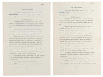 Lot #577 Billy Wilder Collection of (23) Documents Signed - Image 5