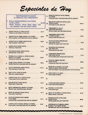 Lot #37 Ronald Reagan Signed Menu as President - Image 3