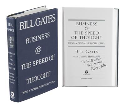 Lot #162 Bill Gates Signed Book - Image 1