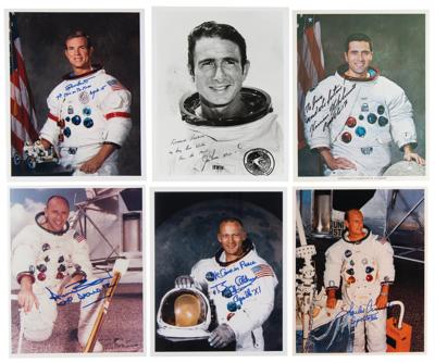 Lot #285 Moonwalkers (10) Signed Photographs - Image 1