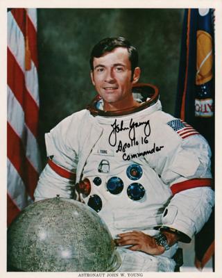 Lot #292 John Young Signed Photograph - Image 1
