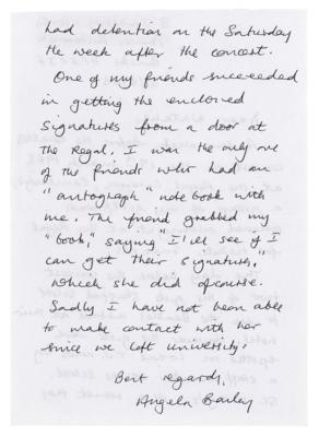 Lot #453 Beatles Signatures from Cambridge's Regal Cinema - Image 4