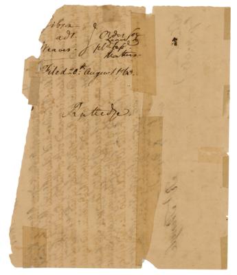 Lot #96 John Rutledge Autograph Document Signed Twice - Image 2