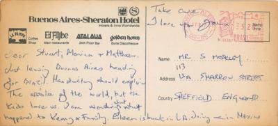 Lot #502 Joe Cocker Autograph Letter Signed - Image 2