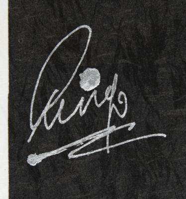 Lot #459 Beatles: Ringo Starr Signed Lithograph - 'Wooden Man' - Image 2