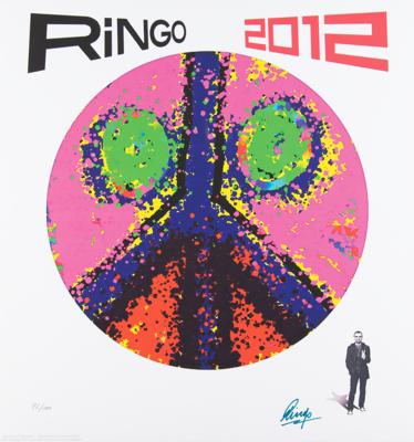 Lot #460 Beatles: Ringo Starr Signed Lithograph - 'Ringo 2012' - Image 1