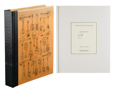 Lot #501 Eric Clapton Signed Limited Edition Book - Image 1