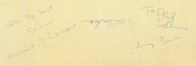 Lot #508 Genesis Signed Album - Image 2