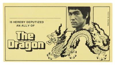 Lot #558 Bruce Lee and Jun Fan Gung Fu Institute (4) Business and Membership Cards - Image 3