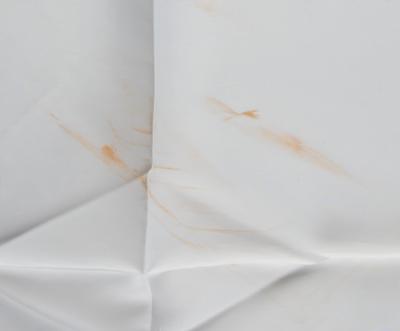 Lot #462 Elvis Presley 1974 'Curved Corner Signature' Scarf (Attested as Stage-Worn) - Image 2