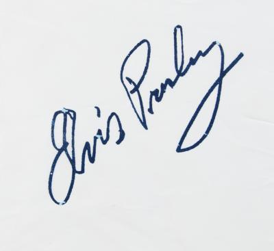 Lot #462 Elvis Presley 1974 'Curved Corner Signature' Scarf (Attested as Stage-Worn) - Image 3