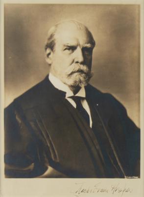 Lot #173 Charles Evans Hughes Signed Photograph - Image 1