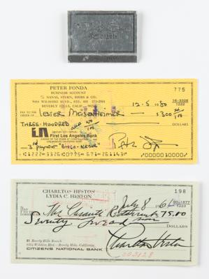 Lot #637 Hollywood (8) Signed Checks - Image 3