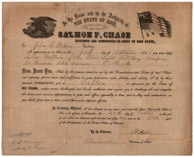 Lot #147 Salmon P. Chase (2) ALSs and (1) DS - Image 1