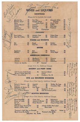Lot #481 Big Band (5) Signed Items - Image 1