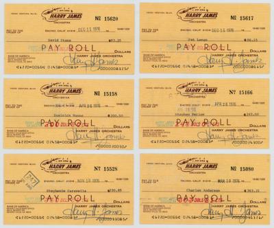 Lot #483 Harry James (8) Signed Items - Image 1