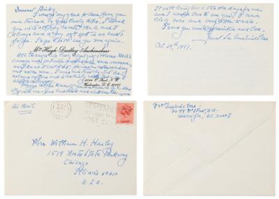 Lot #30 John and Jacqueline Kennedy (2) Typed Letters Signed: 